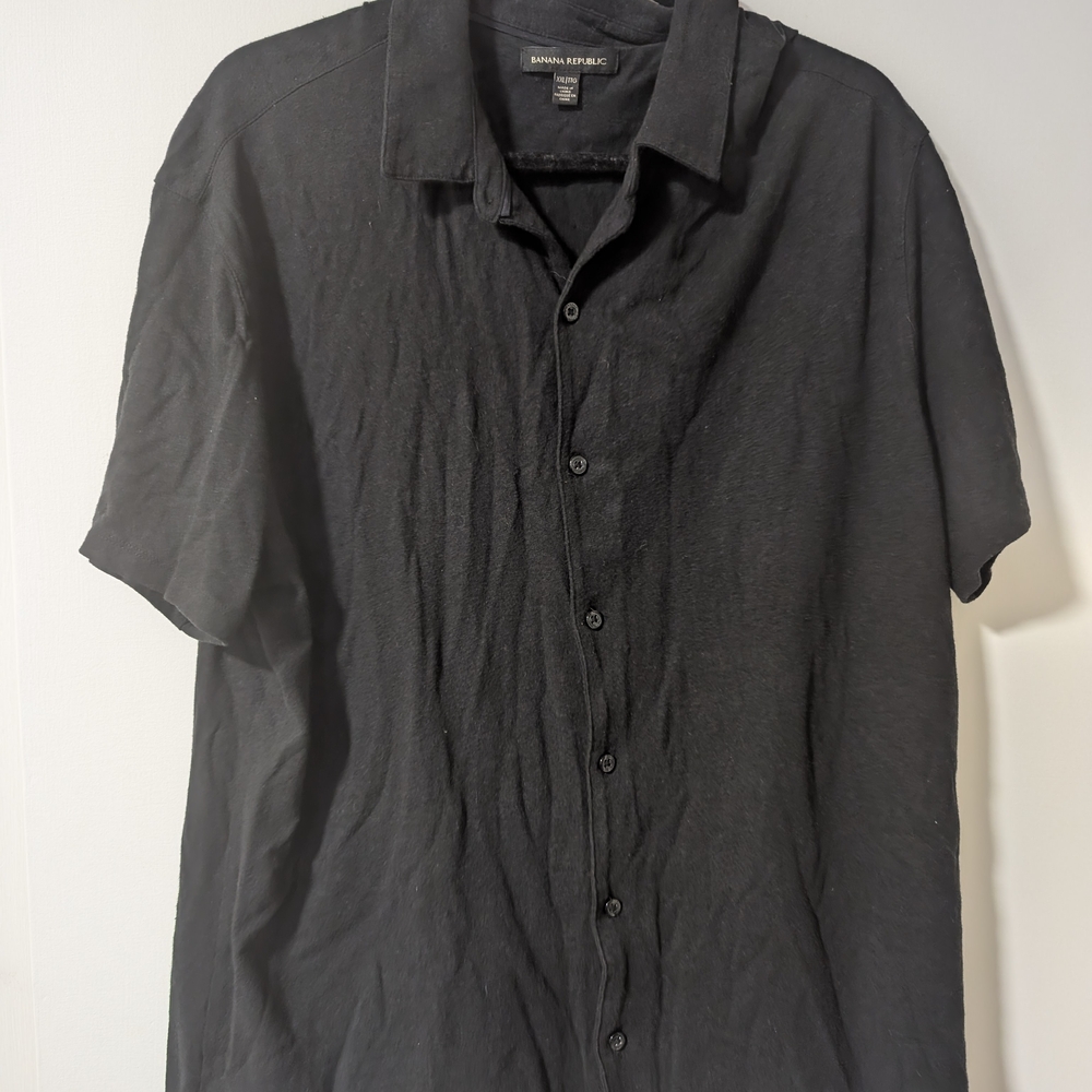 Banana Republic Men's Black Shirt
